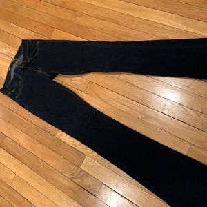 J brand dark wash straight leg jeans
